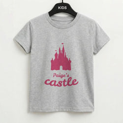 Fairytale Castle - Personalised Fairytale Kids T-Shirt