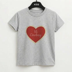 Hi Cowboy - Western  Kids T-Shirt