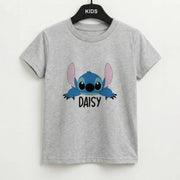 Blue Alien - Personalised Disney Kids T-Shirt 2