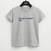Who Run The World - Queen B Kids T-Shirt 2