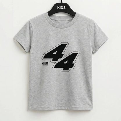 Dark Red Retro 44  Kids T-Shirt