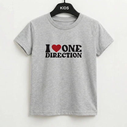 I Love Direction Kids T-Shirt