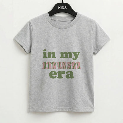 In My Mum Era Kids T-Shirt