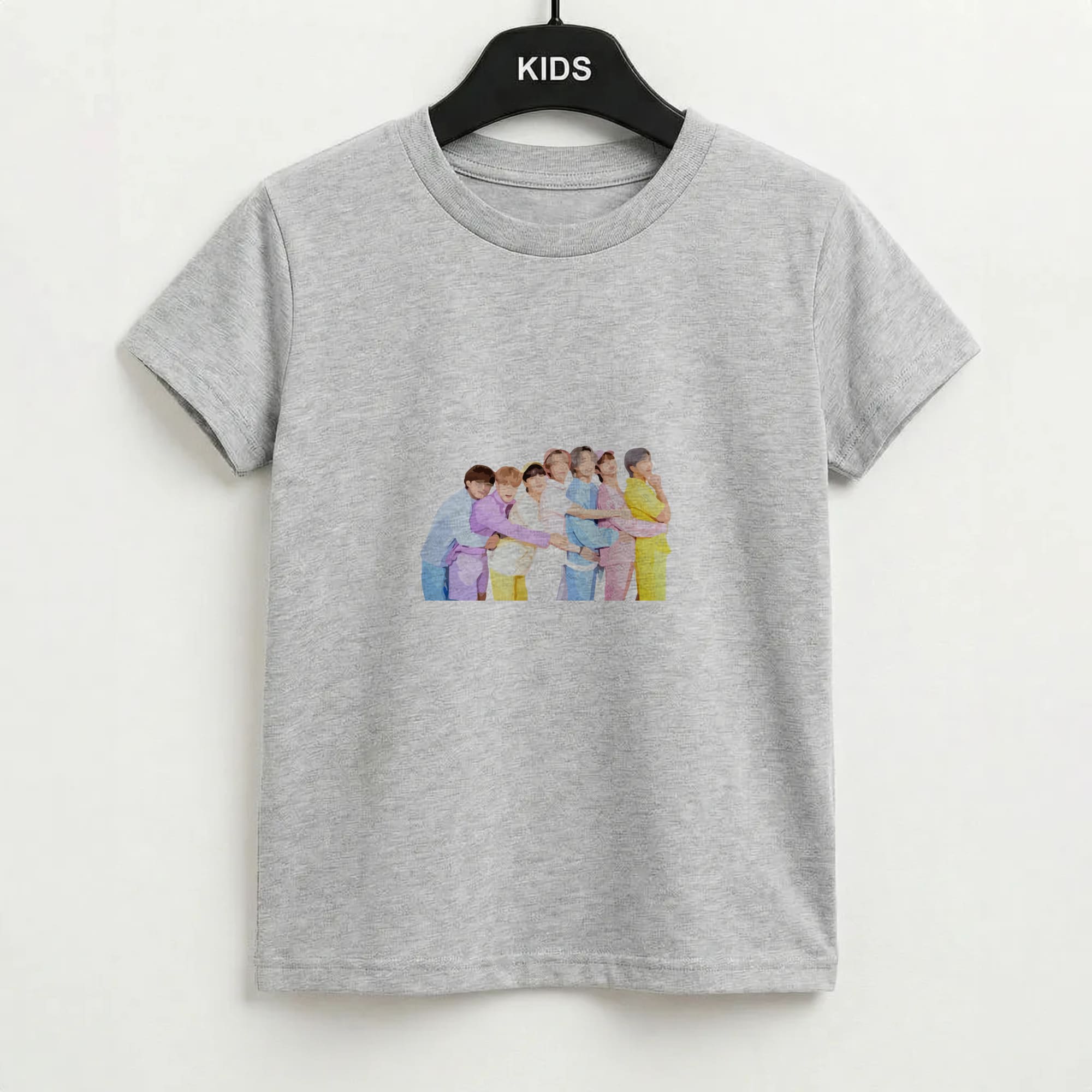 Colourful K-Pop Band Band Kids T-Shirt
