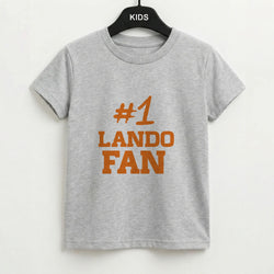 #1 Lando Fan Kids T-Shirt