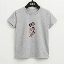 Cast Faces Kids T-Shirt