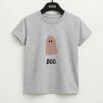 Boo - Ghost Halloween Kids T-Shirt