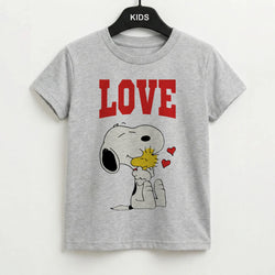 Love Cartoon Beagle  Kids T-Shirt