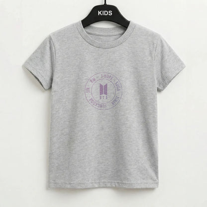 Galaxy Logo - BTS Kids T-Shirt
