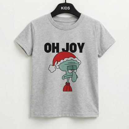 Oh Joy Cartoon Squid Kids T-Shirt