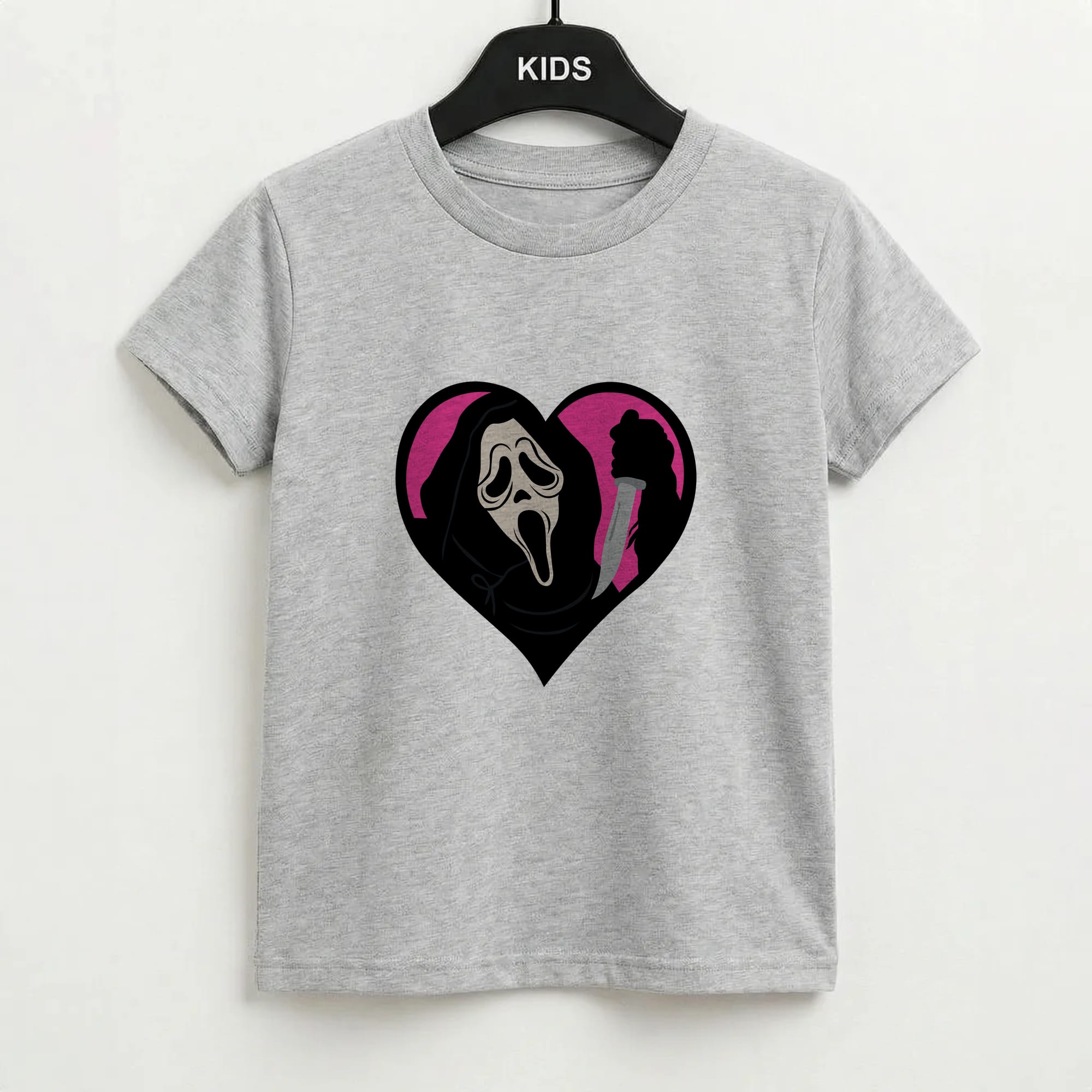 Heart face - Halloween Kids T-Shirt