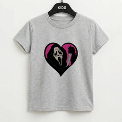 Heart face - Halloween Kids T-Shirt