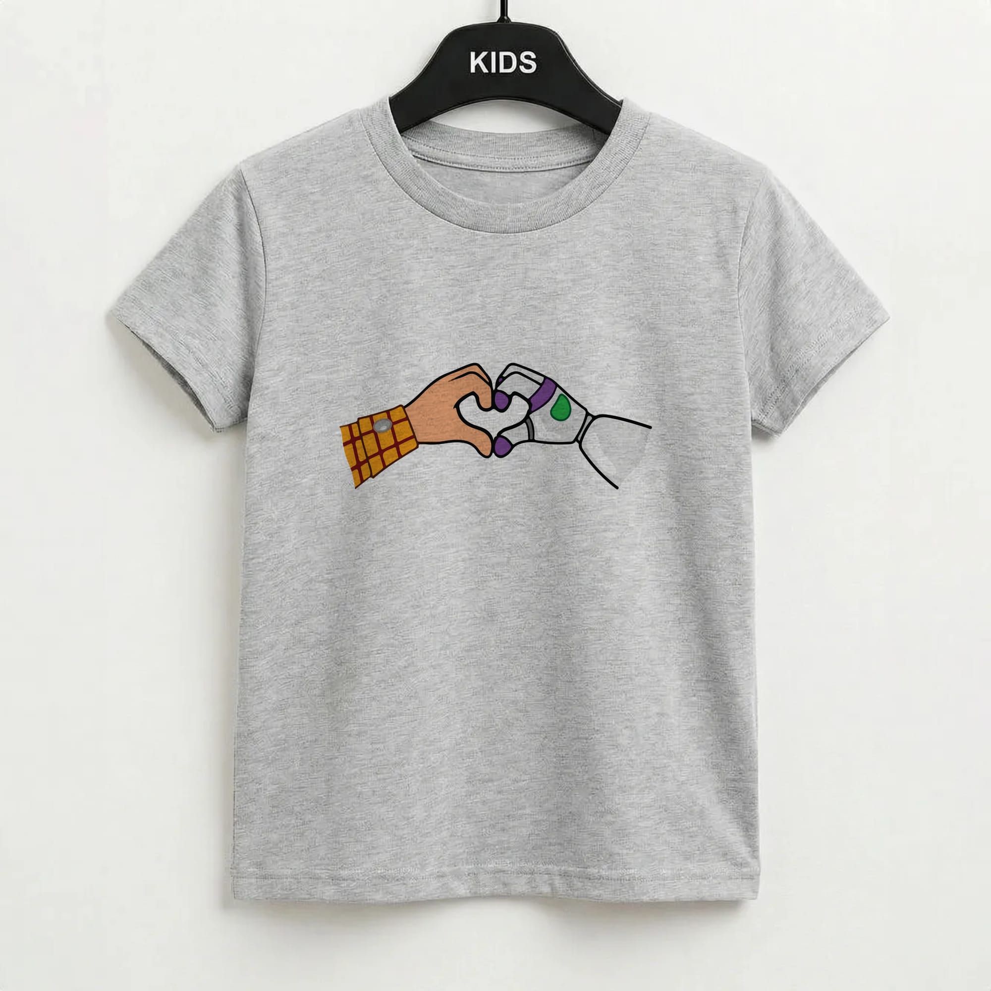 Woody And Buzz Love Kids T-Shirt