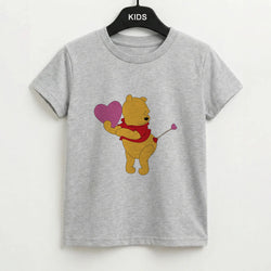 Cupid Pooh Valentine's Kids T-Shirt