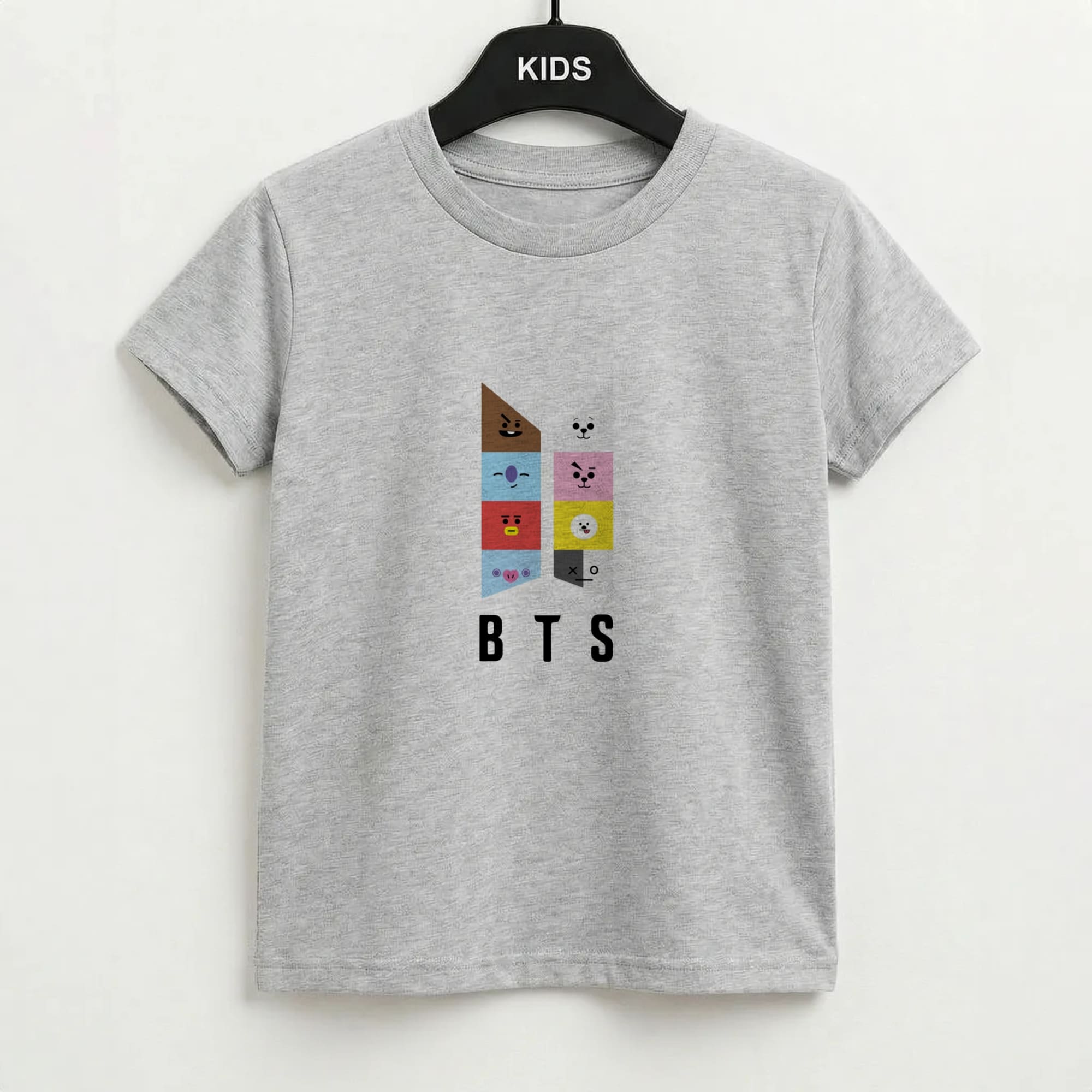 BT21 K-Pop Band Logo Kids T-Shirt