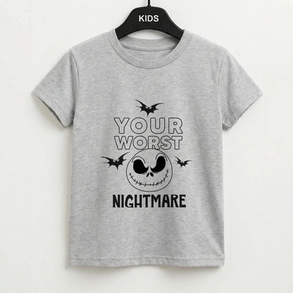 Your Worst Nightmare Purple Kids T-Shirt