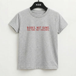 Books, Not Guns - TV Quotes Kids T-Shirt