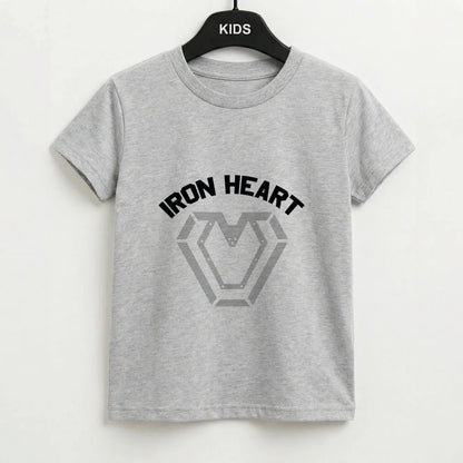 Metal Hero Heart Kids T-Shirt