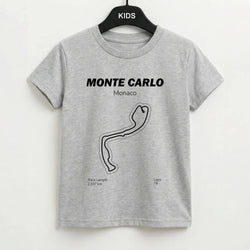 Monte Carlo Circuit Kids T-Shirt