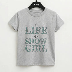 TLOAS Bedazzled Writing Kids T-Shirt