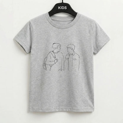 Outline - Heartstopper Kids T-Shirt