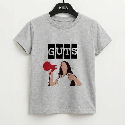 Olivia Red Megaphone Kids T-Shirt