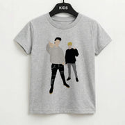 Standing - S & C Kids T-Shirt 2