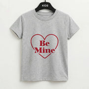 Be Mine Stripey Kids T-Shirt 2