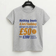 Nothing Beats A Jet Holiday Kids T-Shirt 2