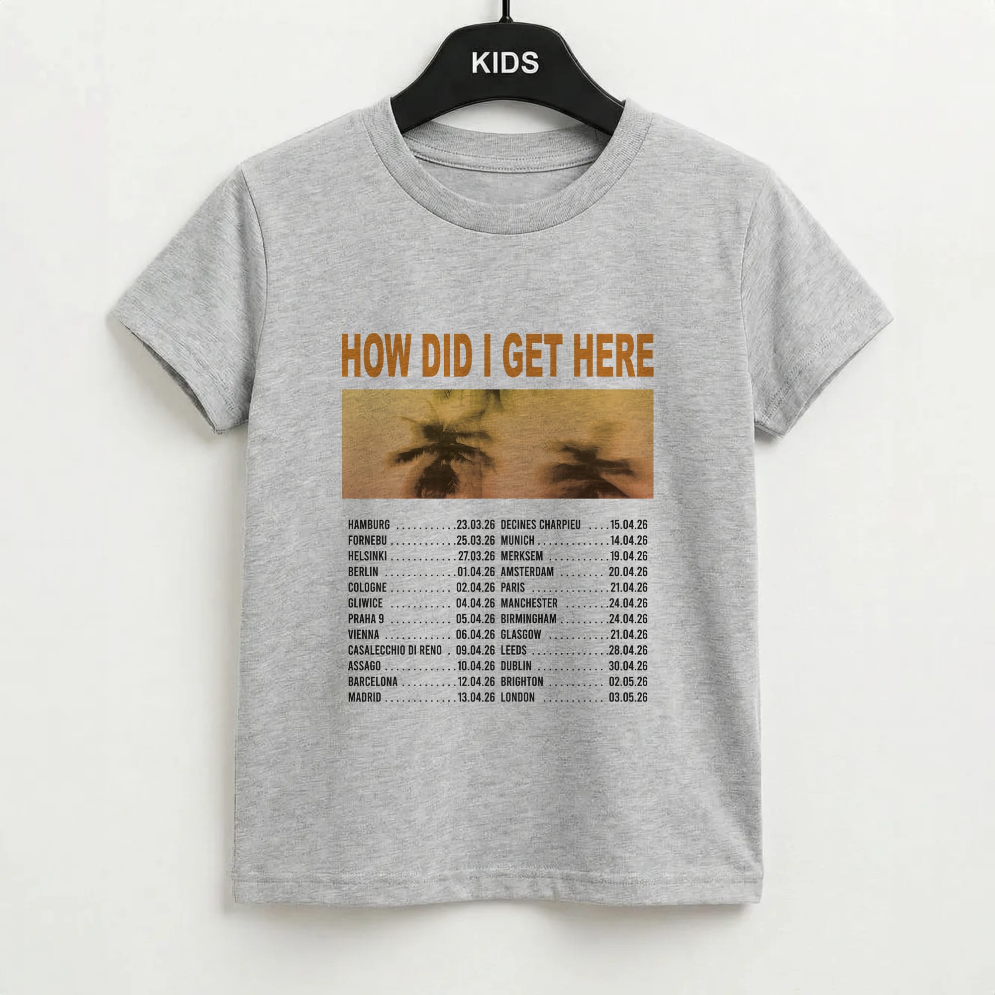 HDIGH Tour 2026 Kids T-Shirt