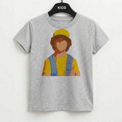 Faceless Dustin - Stranger Things Kids T-Shirt