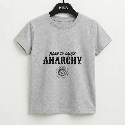 Born To Cause Anarchy Kids T-Shirt