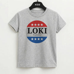 Loki For President Kids T-Shirt