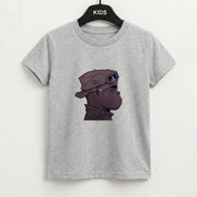 Purple 2d Kids T-Shirt 2