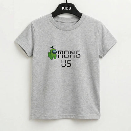 Among Gaming - Green Kids T-Shirt