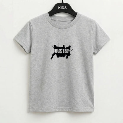 Splatter Text - Bust Band Kids T-Shirt