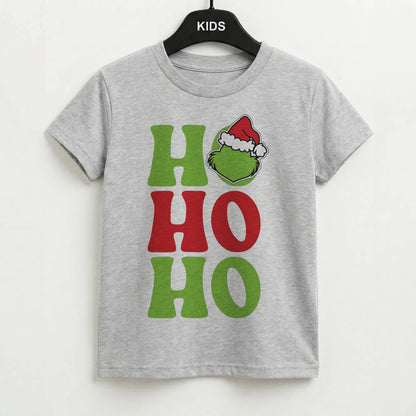 Green Ho Ho Ho Kids T-Shirt
