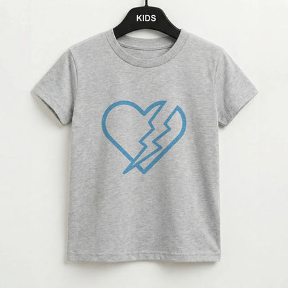 Lightning Heart Kids T-Shirt