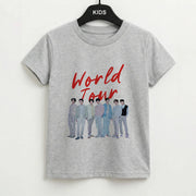 K-Pop Band Pastel Tour Kids T-Shirt 2