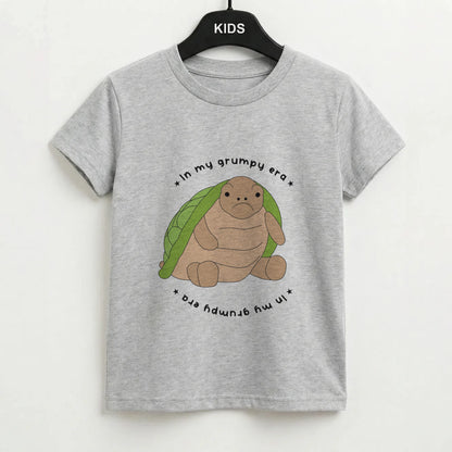 Grumpy Era Turtle Kids T-Shirt