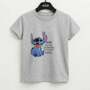 Ohana Means Family - Blue Alien Kids T-Shirt 2