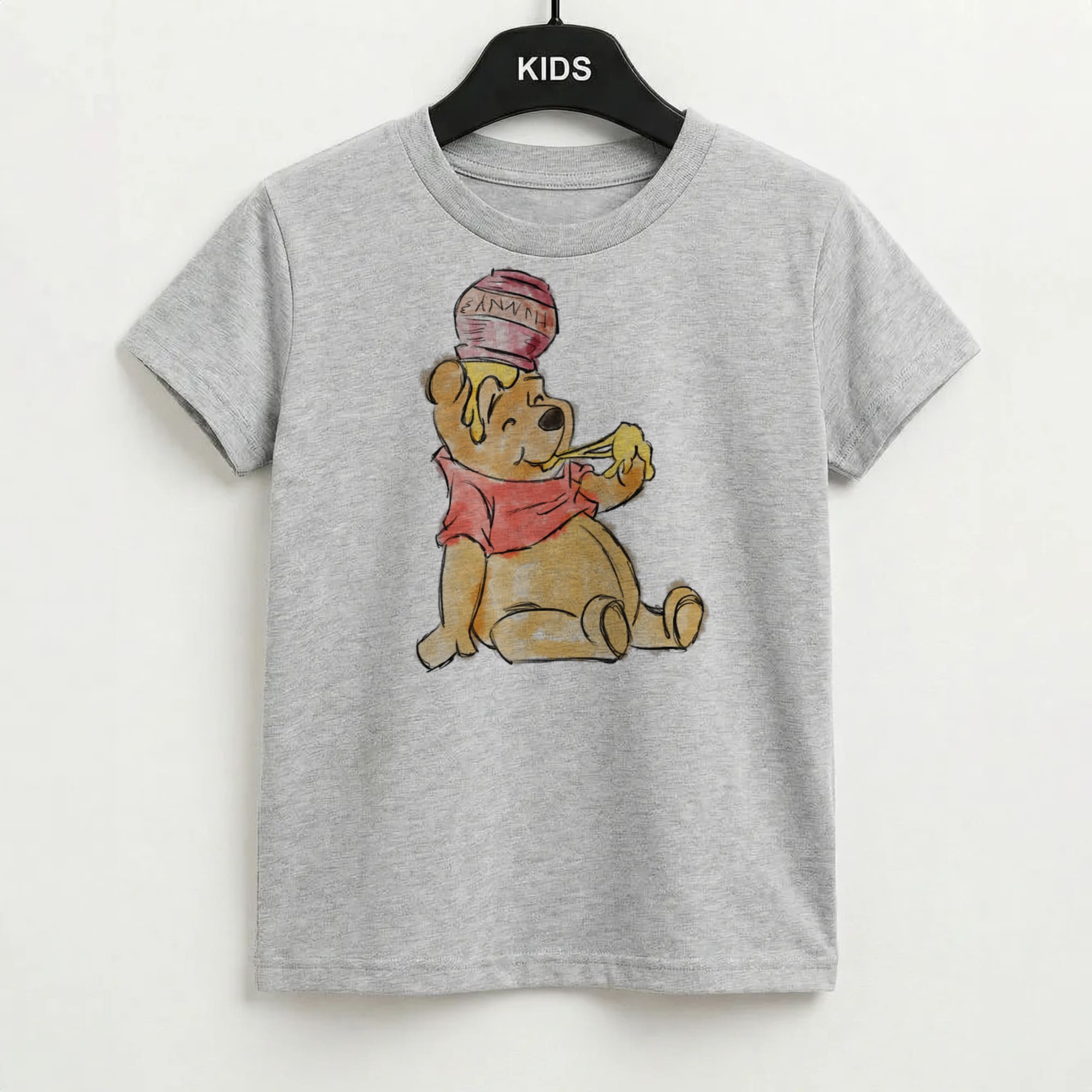 Winnie Sketch Kids T-Shirt