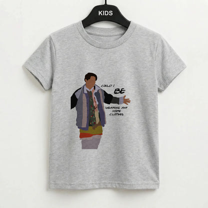 Could I Be Wearing Any More Clothes Kids T-Shirt