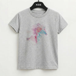 K-Pop Band Love Yourself Watercolour Painting Kids T-Shirt
