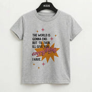 The World Is Gonna End - Fender Kids T-Shirt 2