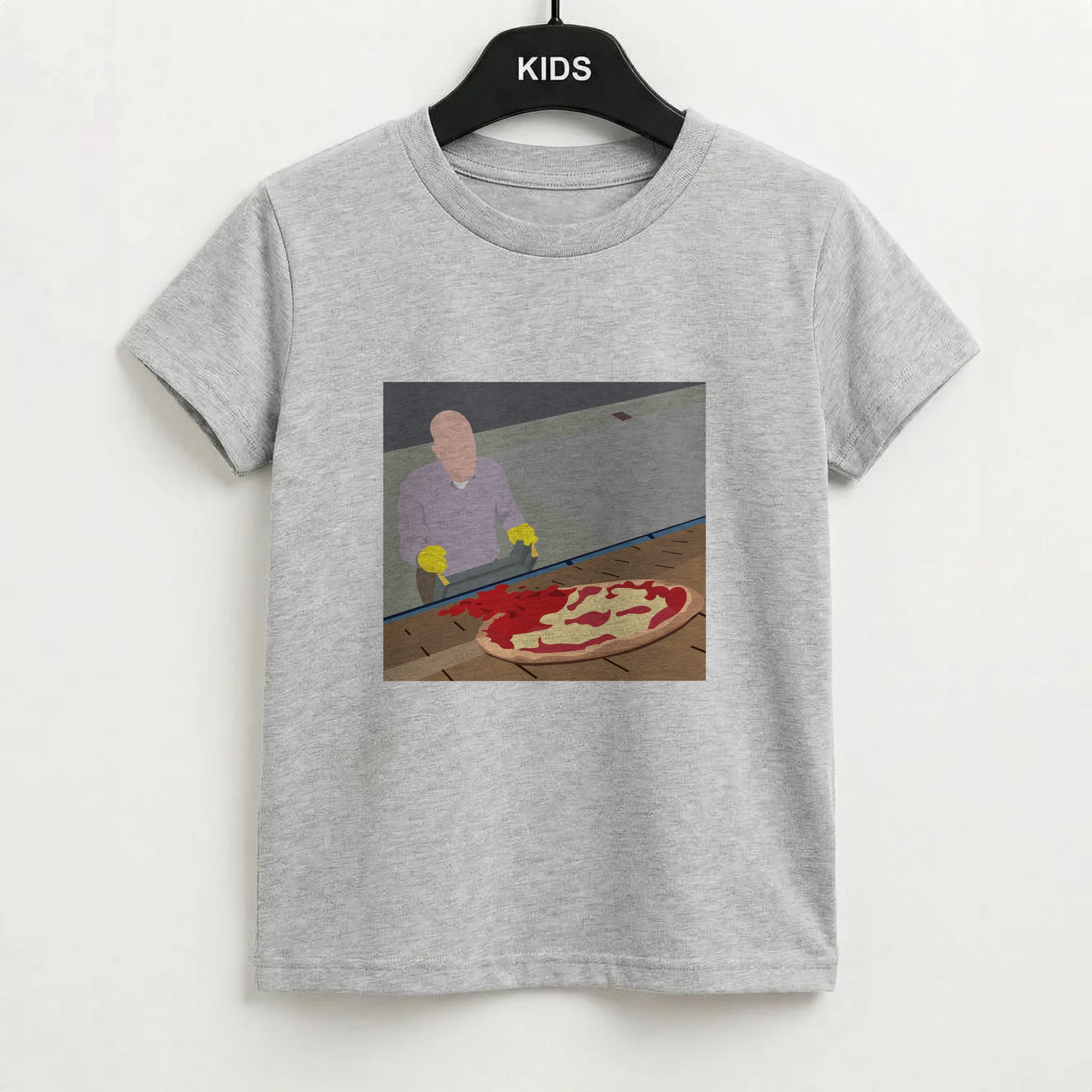 Pizza On The Roof Kids T-Shirt
