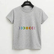 Band Moon Cycle Kids T-Shirt 2
