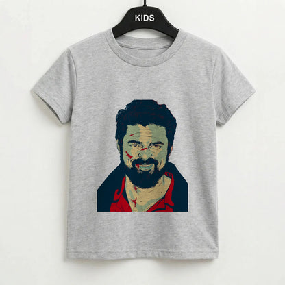 Billy Butcher Face Kids T-Shirt