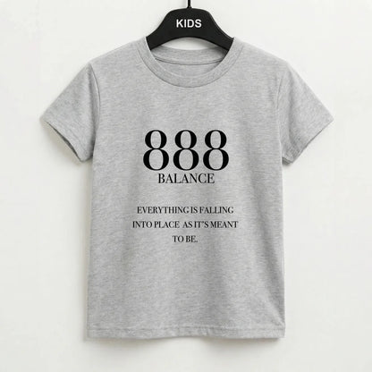 888 - Angel Numbers Kids T-Shirt