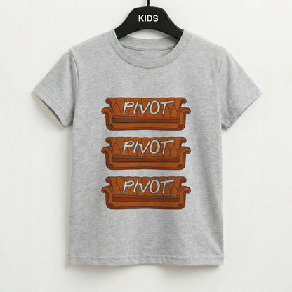 Sitcom Couches Pivot  Kids T-Shirt